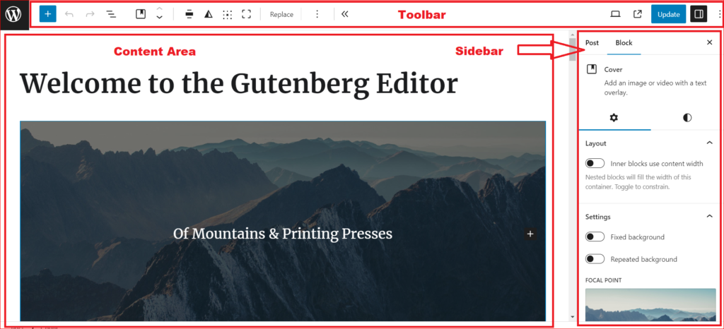 Access Gutenberg Editor in WordPress