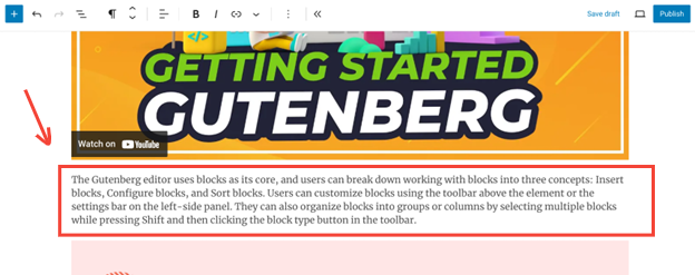 Rearrange or Move Gutenberg Blocks