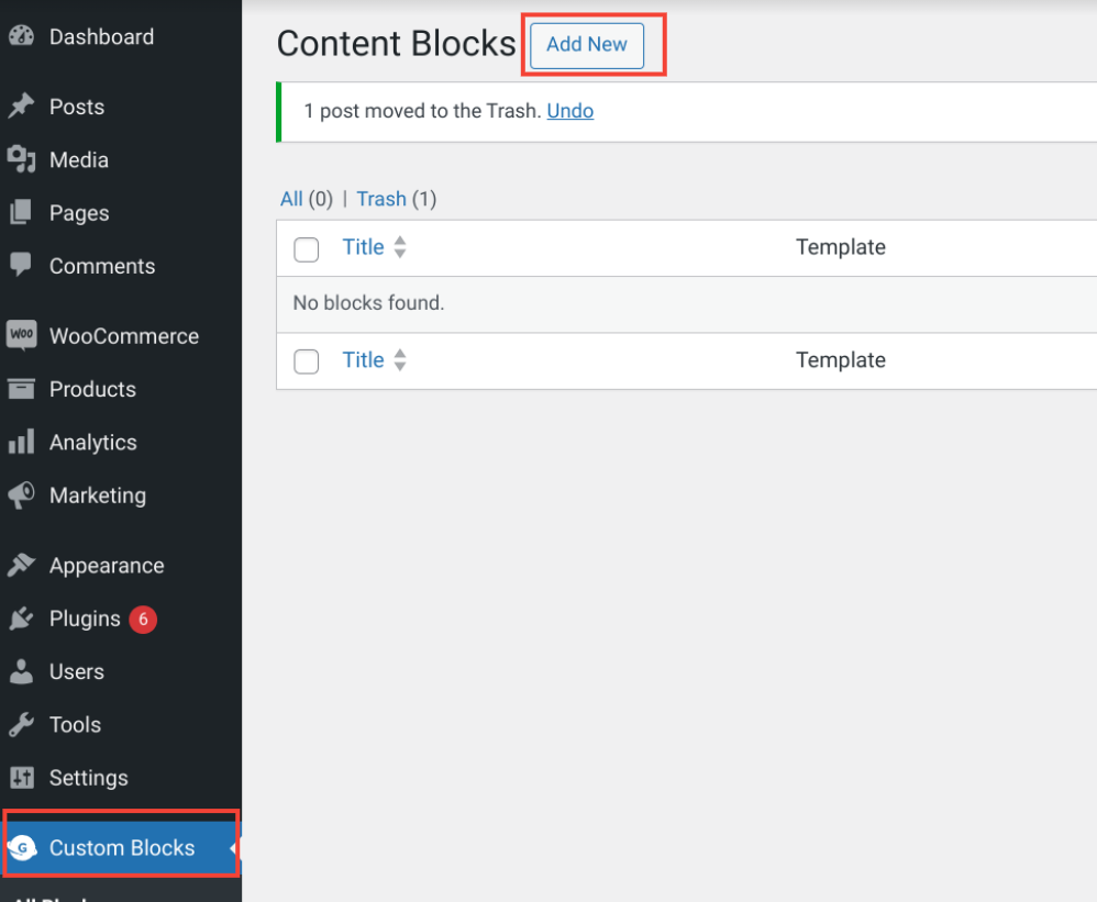 Add New Custom Gutenberg Block