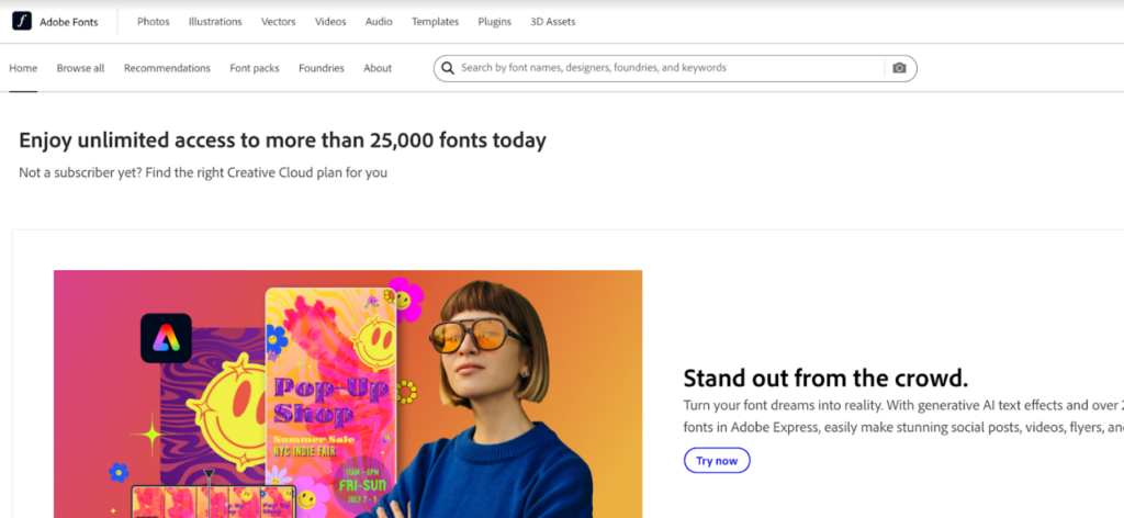 Adobe Fonts