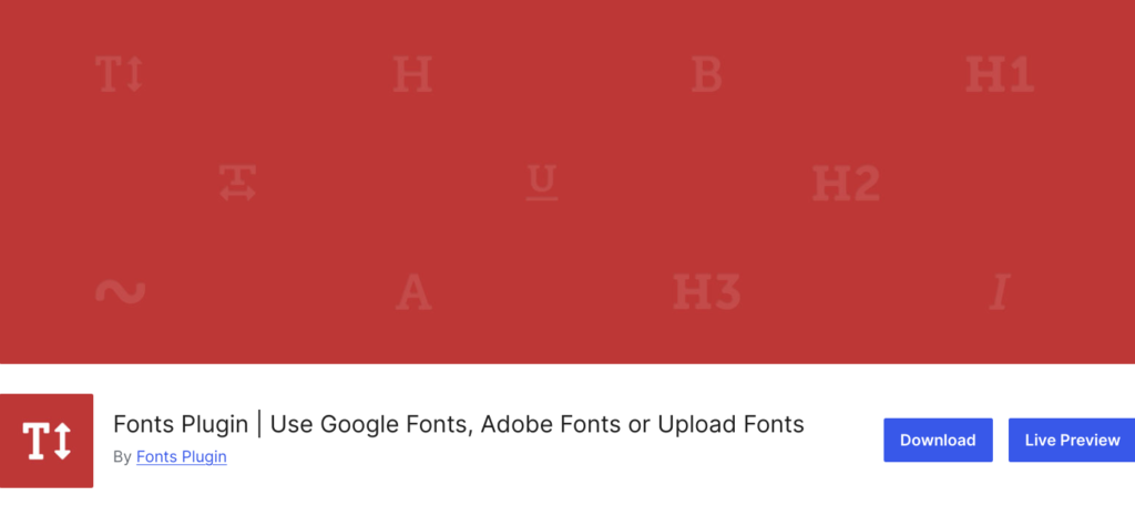 Fonts Plugin