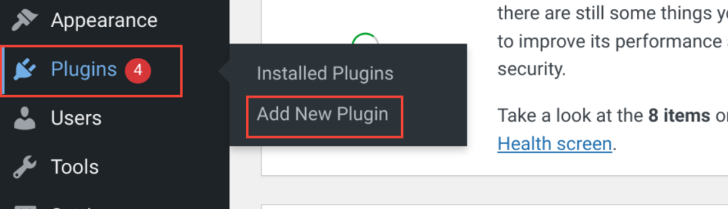 Add New Plugin in WordPress