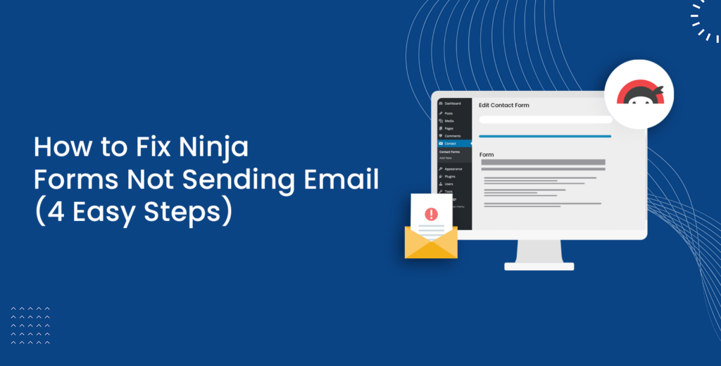 How to Fix Ninja Forms Not Sending Email