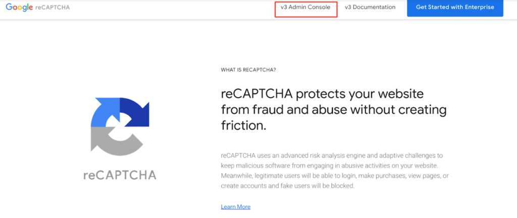 Google reCAPTCHA platform