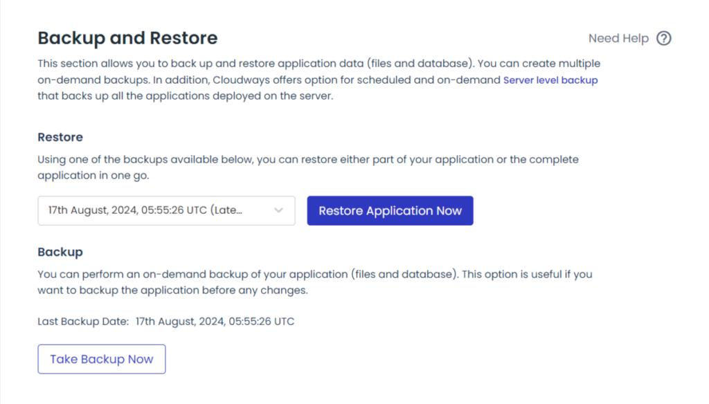 Restore Your WordPress Backup in Cloudways