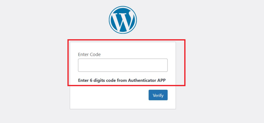 2FA on WordPress login page