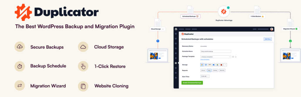 Duplicator Plugin